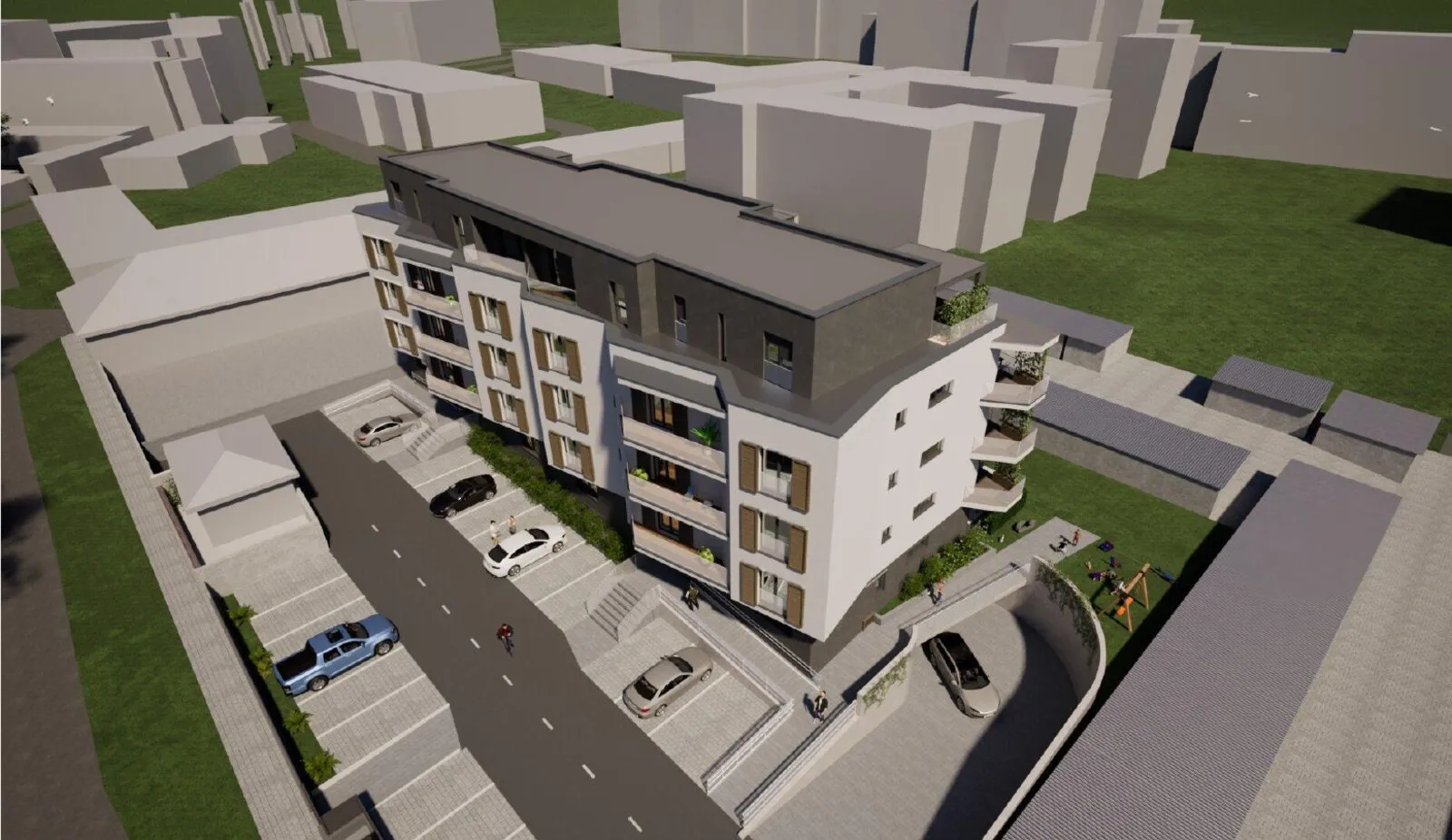 HARMONY Residence · Vtáčia perspektíva