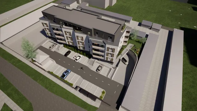 HARMONY Residence · Pohľad z nadhľadu na podlažia