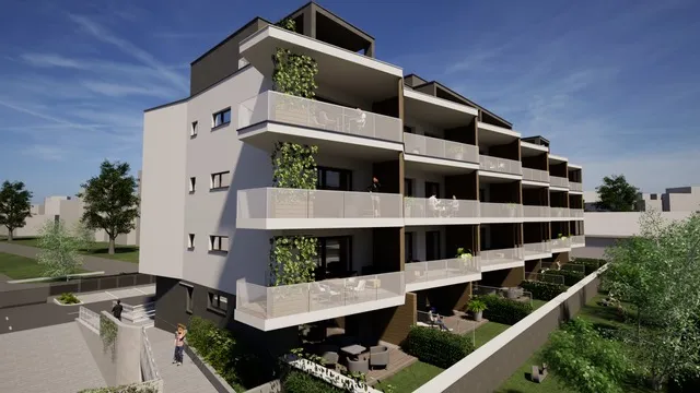 HARMONY Residence · Strešné terasy z nadhľadu